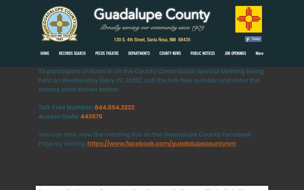 Guadalupe County warrant records sheriff office source